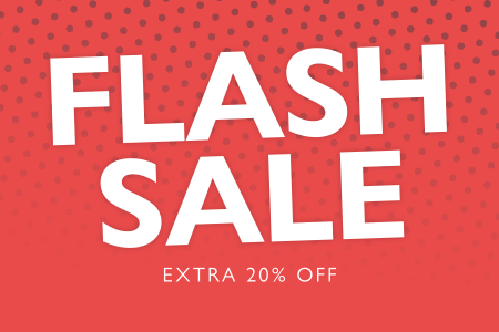 Flash Sale Extra 20% Discount