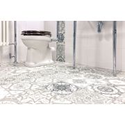 Aramean Glossy Grey Porcelain Tile 200 x 200mm