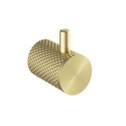 Champagne Gold Knurled Robe Hook