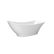 White Freestanding Acrylic Bath - 1750x750mm