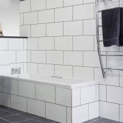 Uno White Gloss Ceramic Wall Tile 250 x 400mm