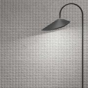 Areo Light Grey Decor Matt Ceramic Tile – 320x900mm