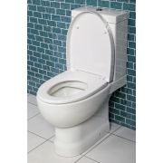 Close Coupled Toilet with Soft Closing Seat