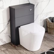 WC Unit in Charcoal