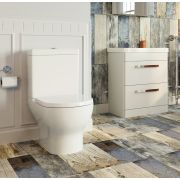 Close Coupled Toilet with Soft Close Seat