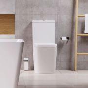Close Coupled Toilet with Soft Closing Seat