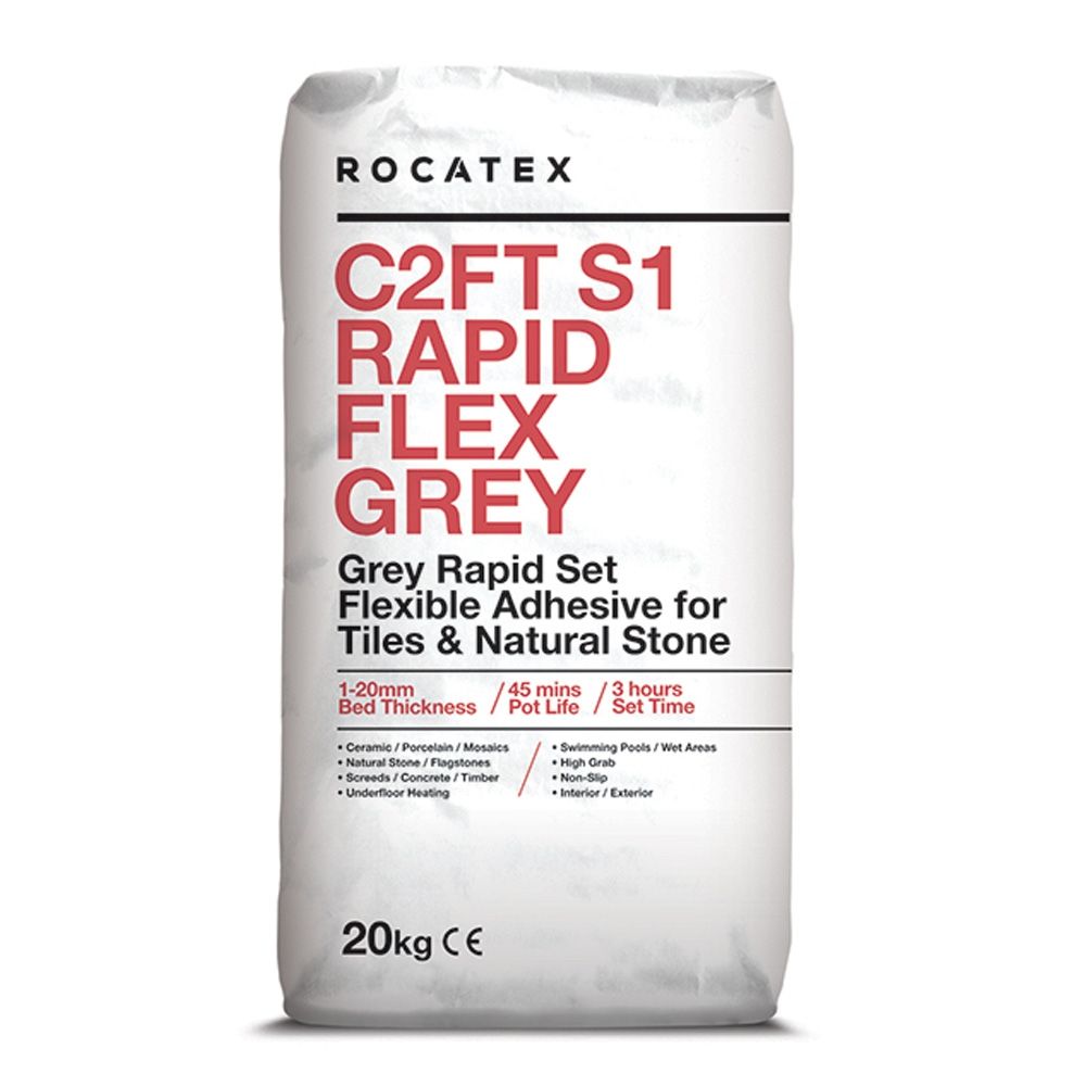 C2FT S1 Rapid Flex Adhesive 20kg - Grey