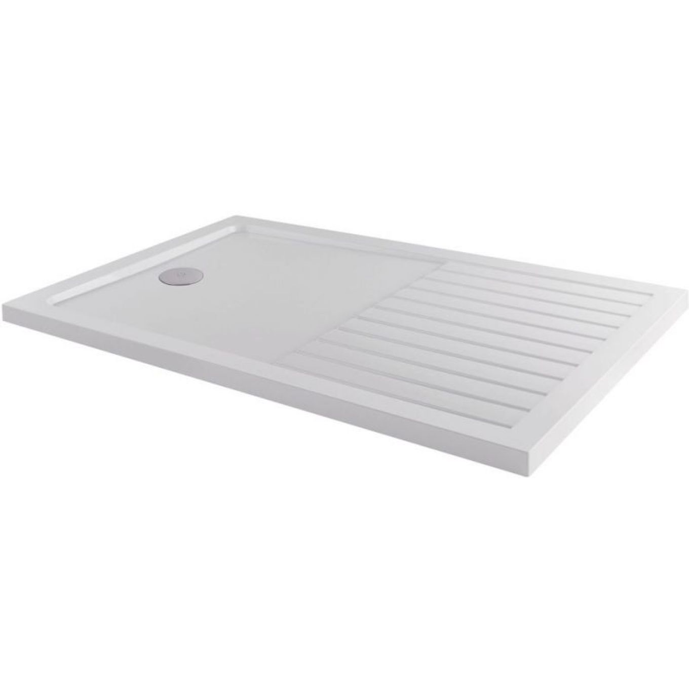 Low Profile Shower Tray with Drying Area – 1700 x 800 x 135mm
