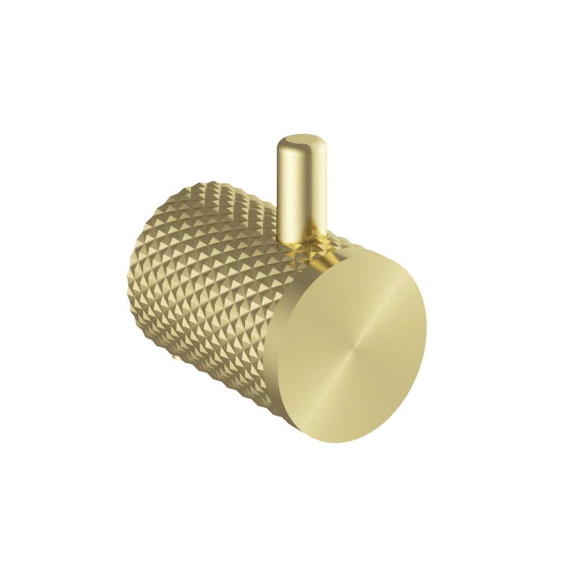Champagne Gold Knurled Robe Hook