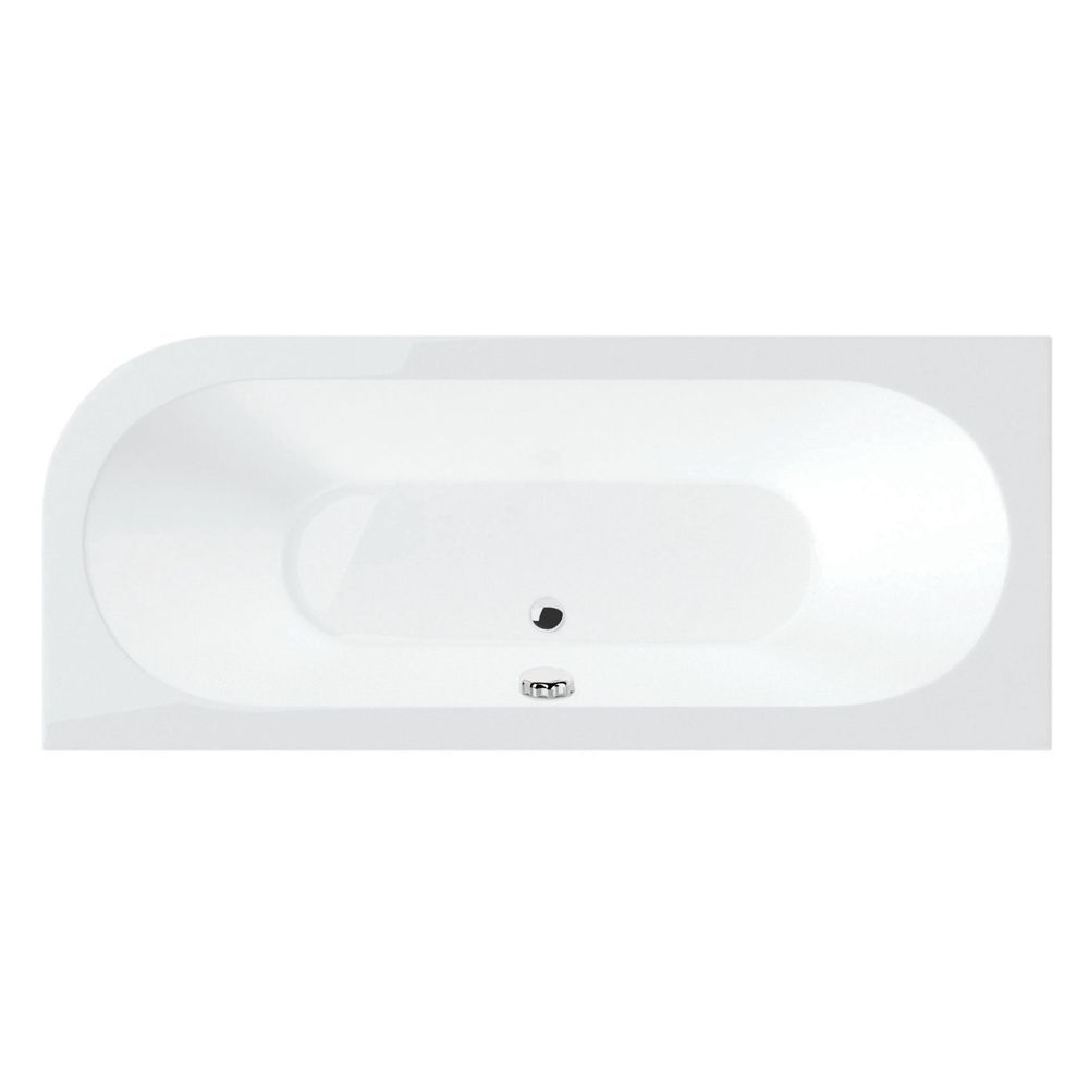 Double-Ended Super Strong Bath Inc Bath Panel - Left-Hand - 725x1650mm