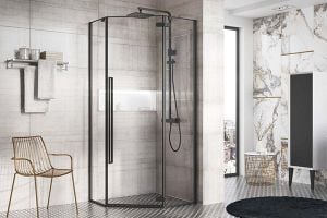 Image showingPivot Door Shower Enclosures