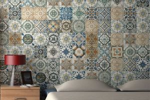 Image showingPatterned Wall Tiles