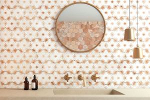 Image showingPatterned Effect Wall Tiles