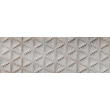 Forge Acero Feature Rectified Ceramic Tile - 400x1200mm