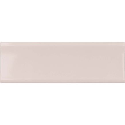 Valencia In Fair Pink Gloss Ceramic Tile - 200x65mm