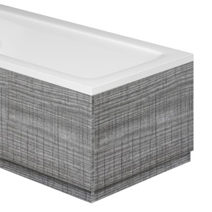 Grey Ash End Bath Panel - 800mm