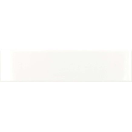 Accordion White Matt Ceramic Tile - 200x50mm