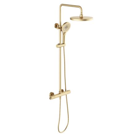 Thermostatic Shower Pack - Champagne Gold