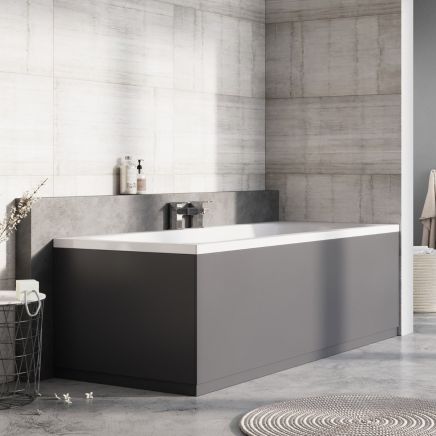 Charcoal Front Bath Panel - 1800mm