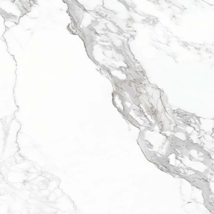 Infinite Marble White Gloss Porcelain Tile - 600x600mm