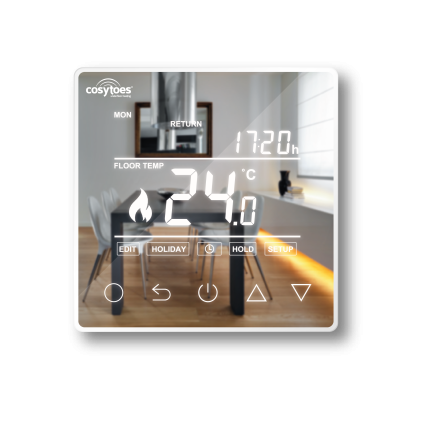 Reflective Touchscreen Thermostat
