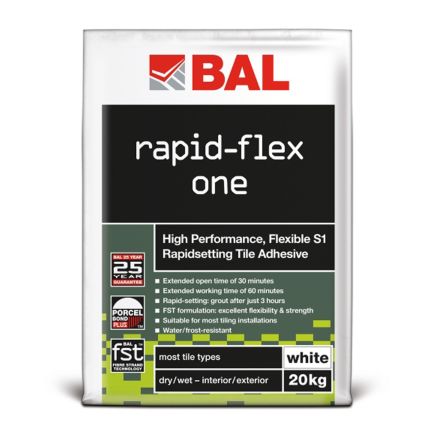 Rapid-Flex One Tile Adhesive - 20kg