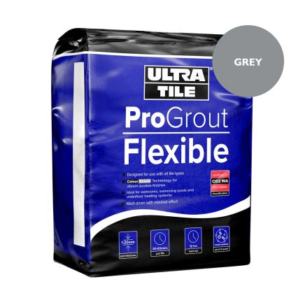ProGrout Flexible Grey Grout - 3kg