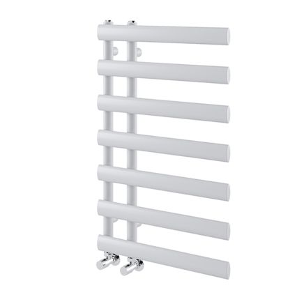 White Heated Towel Rail – 780x500mm