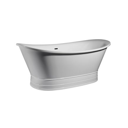 White Freestanding Acrylic Bath - 1745x795mm