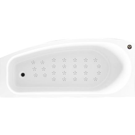 Simply Air Compact Super-Strong Acrylic Bath Left Hand 1700x700/500mm