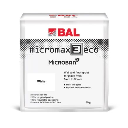 Micromax3 ECO White Grout – 5kg