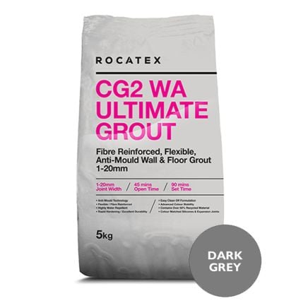 CG2 WA Ultimate Grout (for Walls & Floor) 5kg - Dark Grey