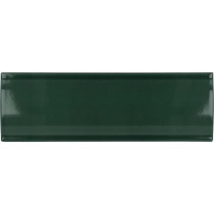 Valencia Out Newport Green Gloss Ceramic Tile - 200x65mm