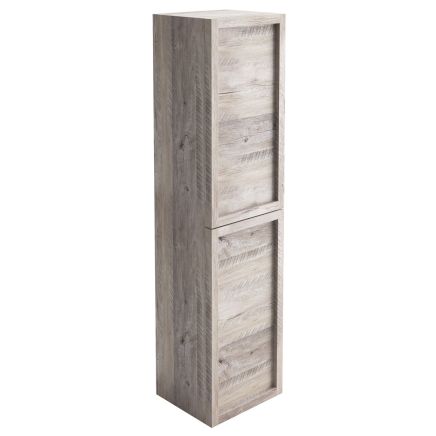 Tall Storage Cabinet - Light Sawn Oak