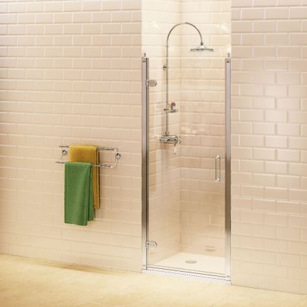 Hinged Shower Door - 900mm