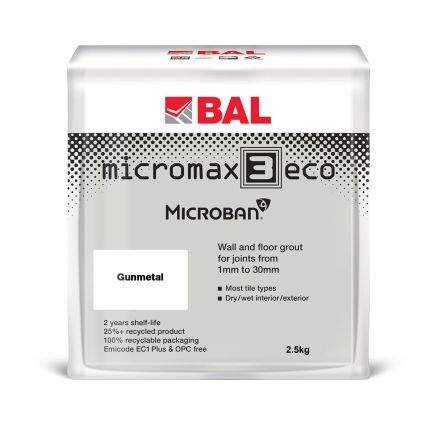 Micromax3 ECO Gunmetal Grout – 2.5kg