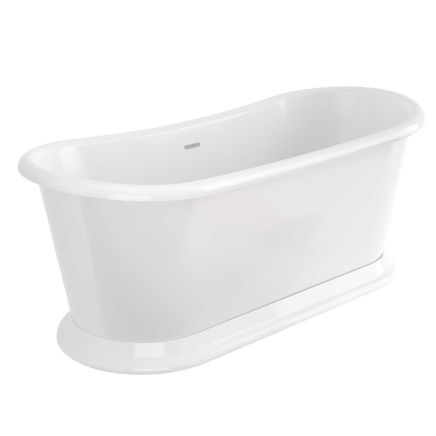 White Traditional Soaking Tub – 1700x750mm