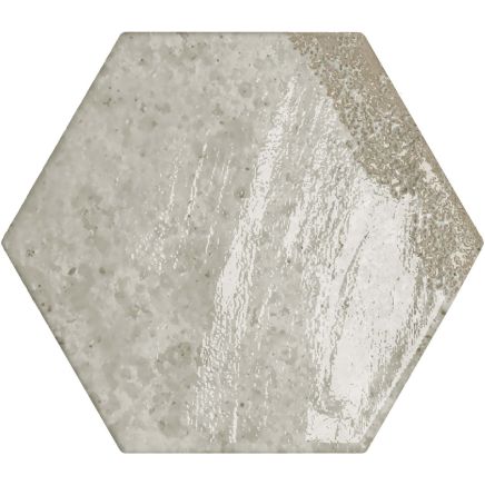 Bergamo Grey Porcelain Hexagon Tile – 150x130mm