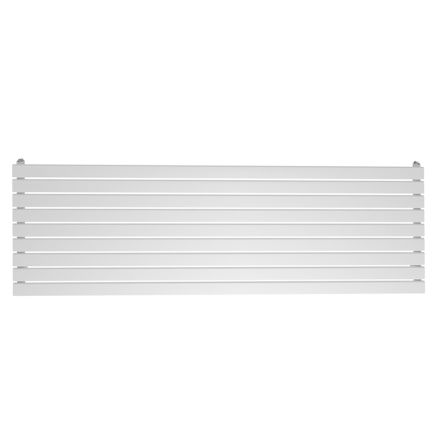 White Single Horizontal Flat Panel Radiator - 610x1800mm