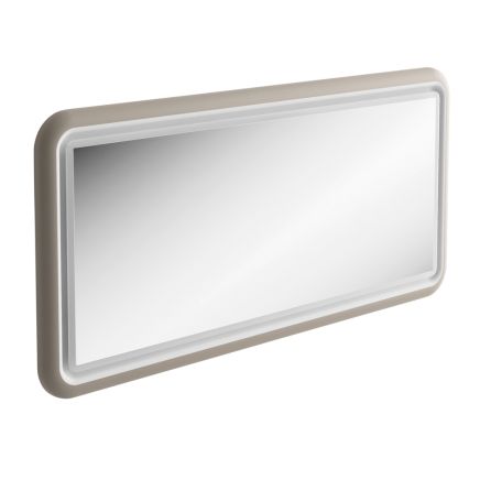 980mm LED Mirror in French Grey