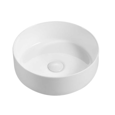 Countertop Ceramic Basin - White