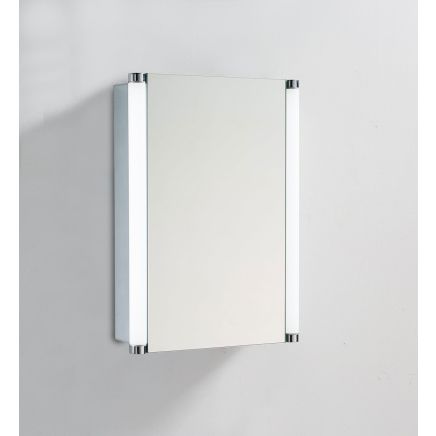 Nemi 500mm Single Door LED Mirrored Cabinet