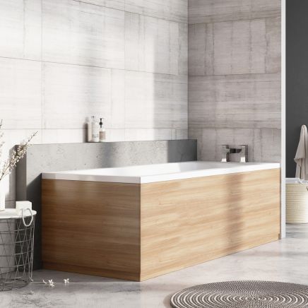 Natural Oak Front Bath Panel - 1800mm