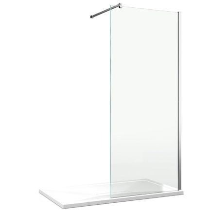 Kudos Ultimate 600mm Glass Panel for Walk-in Enclosure - 8mm inc Fixing Kit