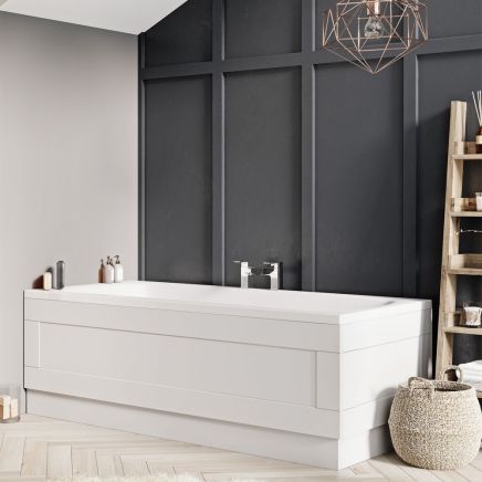 Traditional White Front Bath Panel – 1800mm