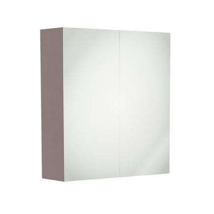 600mm Mirrored Double Door Fitted Furniture Cabinet