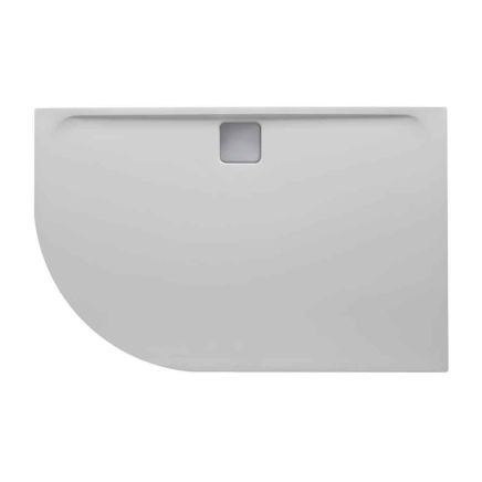 Left Hand Slimline Quadrant Shower Tray - 1200x900mm