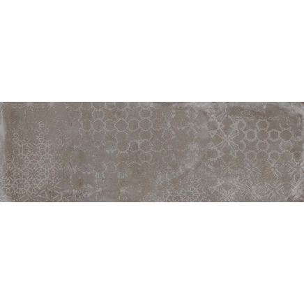 Fabrika Taupe Patterned Ceramic Tile 250 x 750mm