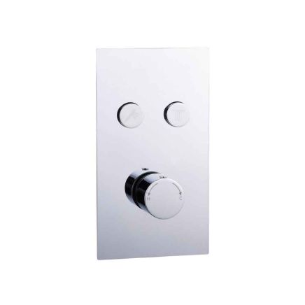 Concord Double Outlet Round Touch Control Concealed Shower Valve