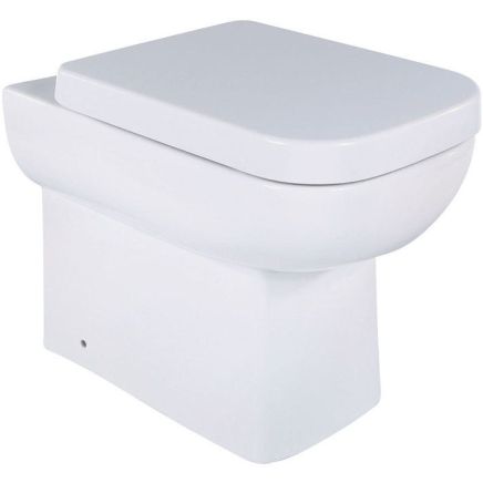 Back To Wall Toilet & Soft Close Wrap Over Seat